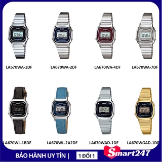 [Mã LT150 giảm 150k đơn 699k] Đồng hồ nữ Casio điện tử chính hãng Anh Khuê LA670 (nhiều màu) (25mm)