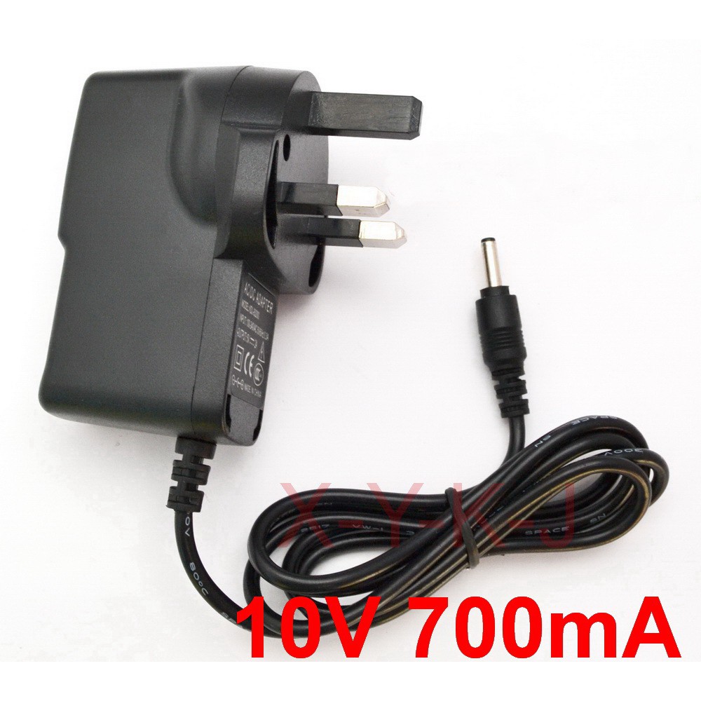 1 Chiếc 10V 700mA 0.7A Đa Năng AC DC Adapter Sạc Vương Quốc Anh Cắm Cho Lego Mindstorms EV3 NXT 4551