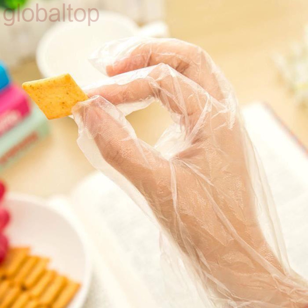 Bộ 100 găng tay sử dụng một lần đa năng hợp vệ sinh dành cho nhà bếp