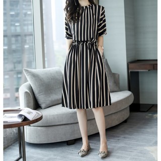 ĐẦM THUN LIỀN VÁY FORM CHỮ A