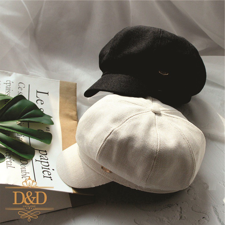 Mũ nón nồi, beret nữ phong cách ÂU/MỸ - bát giác