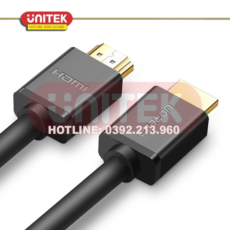 Cáp HDMI Hai Đầu Đực Dài 8m Ugreen 10178