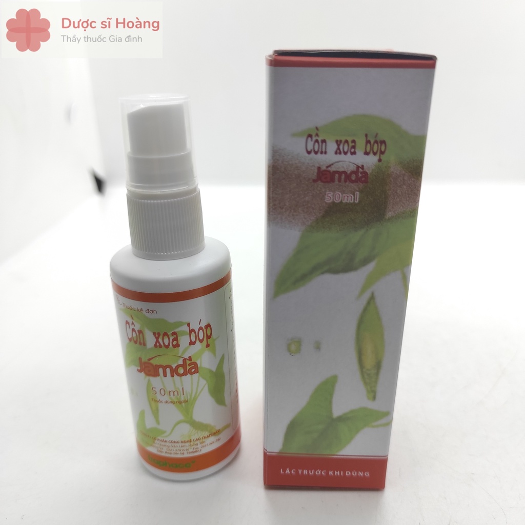 Cồn Xoa Bóp Jamda - Traphaco 50ml