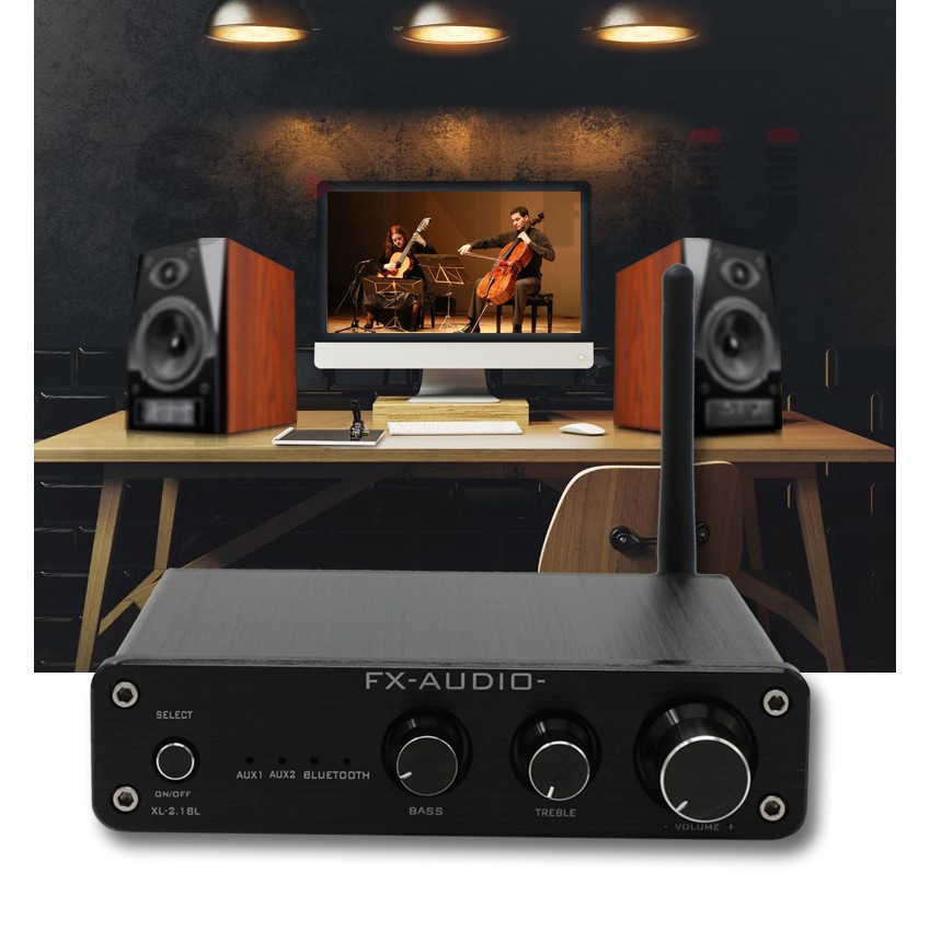 Ampli Bluetooth Khuếch Đại Âm Thanh FX-Audio BL 2.1 Điều chỉnh Bass - Treble