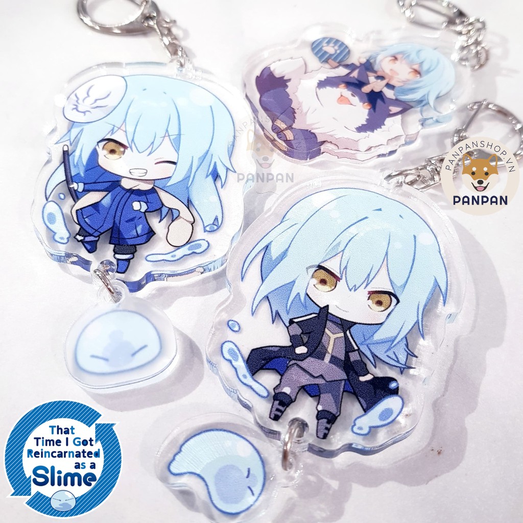 Móc Khoá Anime Mica Rimuru Treo + móc mini Tensura - Tensei Shitara Slime datta ken