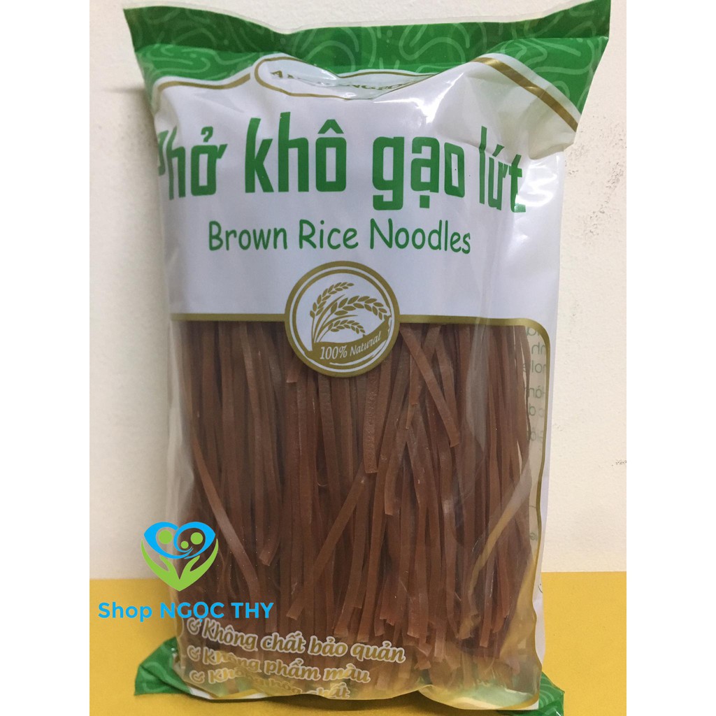 [Mã 77FMCGSALE1 giảm 10% đơn 250K] Gói 500gr Bún Phở gạo lức/lứt Ankhangfood, eatclean ăn kiêng giảm cân | BigBuy360 - bigbuy360.vn