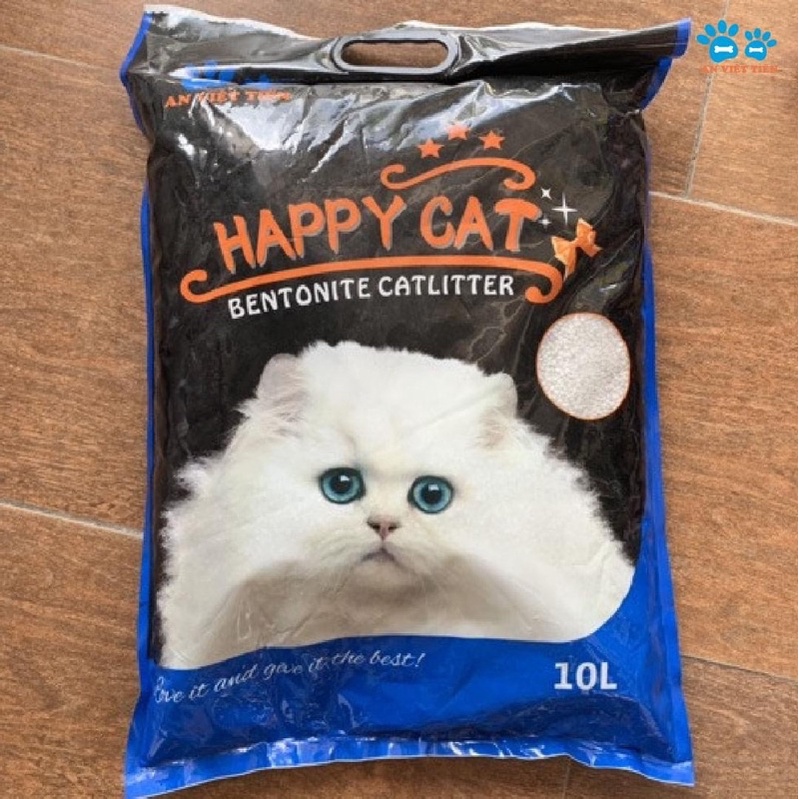 Cát Mèo Happy Cat túi 10Lít đủ các loại mùi