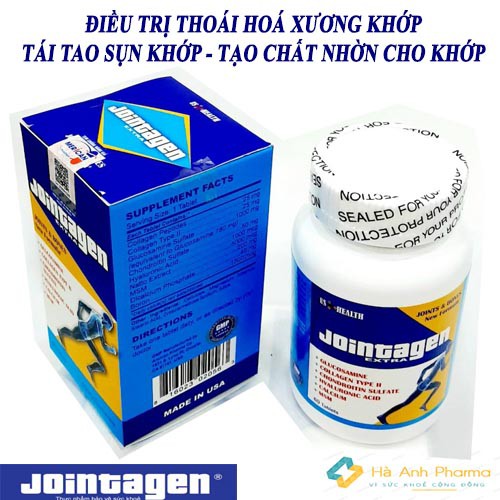 Viên uống JOINTAGEN VigoOneXL hỗ trợ bổ xương khớp đau khớp Chống thoái hoá khớp hộp 60 viên