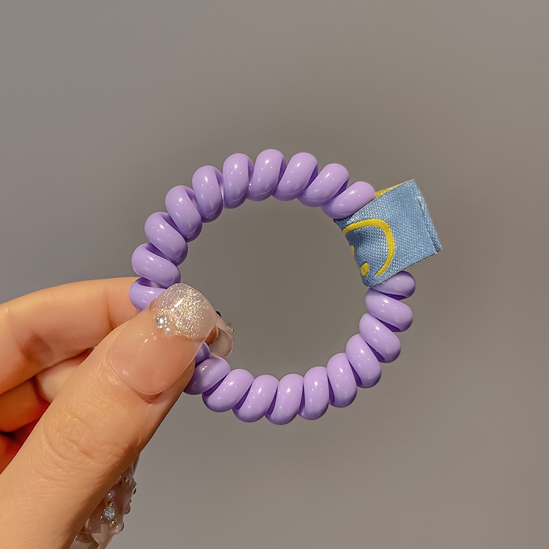 Dây Buộc Tóc Lò Xo Co Giãn Tốt Kiểu Hàn Quốc Cho Nữ