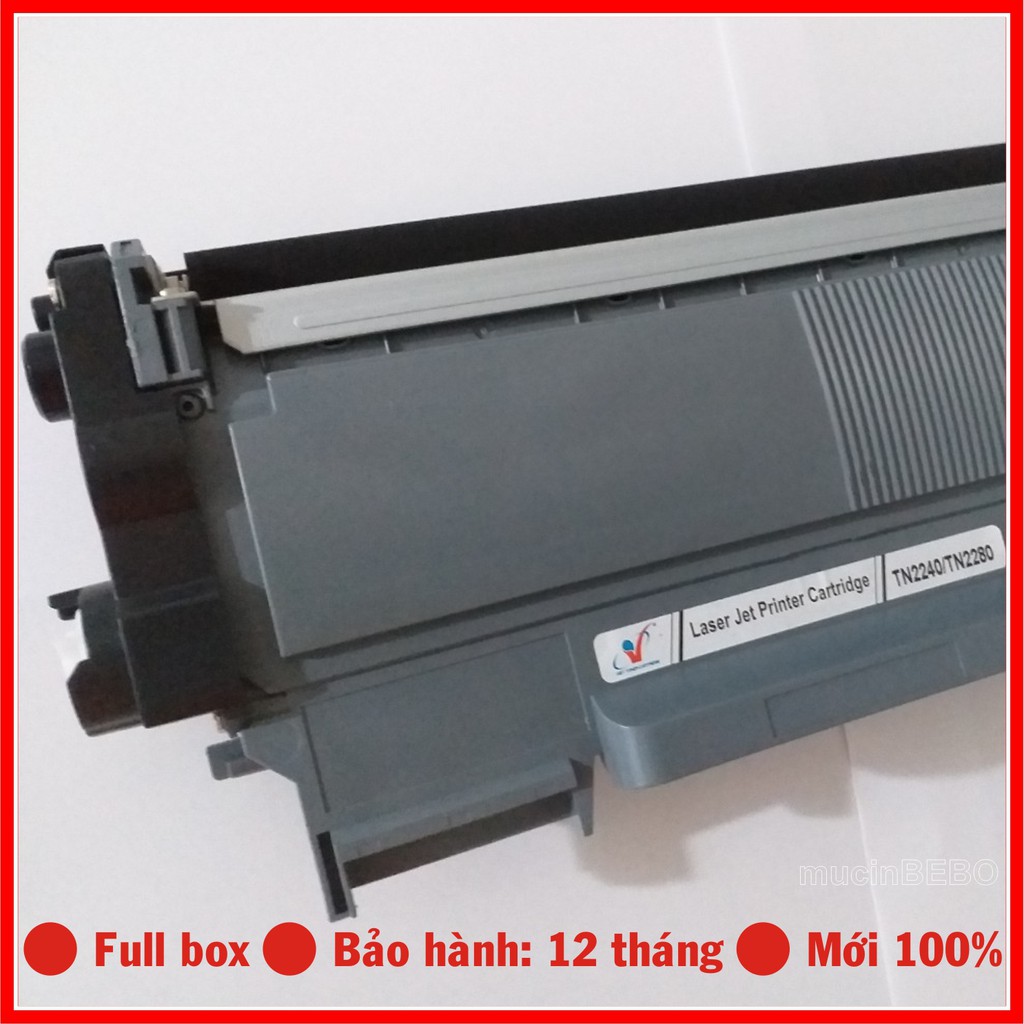 Cụm mực TN2260-TN2280-TN2240 máy in Brother HL 2240, 2250, 2260, 2270, 2242, DCP 7060D, 7065DN, Brother MFC 7360, [BEBO]