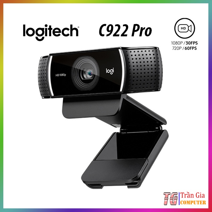 Webcam Logitech C922 độ phân giải 1080P (kèm Tripod)