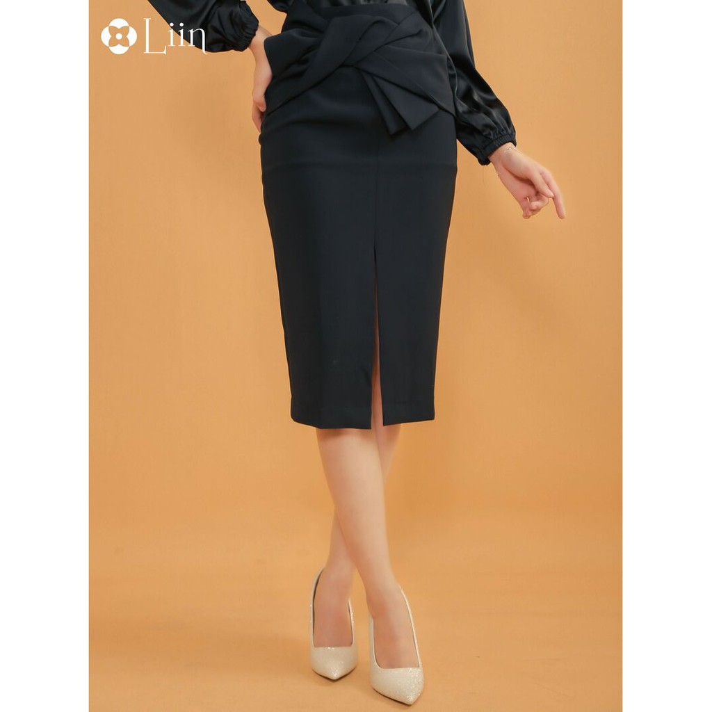 [Mã WABRM50 giảm 15% đơn 99k] Chân váy nữ Linbi bút chì dáng dài, công sở thanh lịch, hiện đại liin clothing J4121 | BigBuy360 - bigbuy360.vn