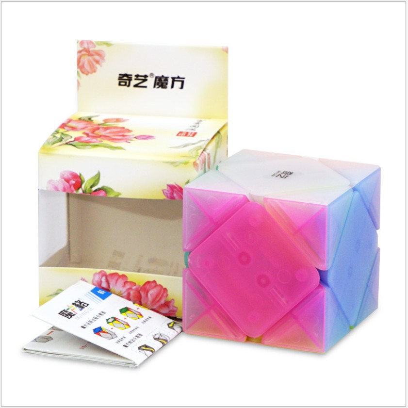 Rubik Jelly Khối nghiêng - Rubik BIẾN THỂ màu thạch anh