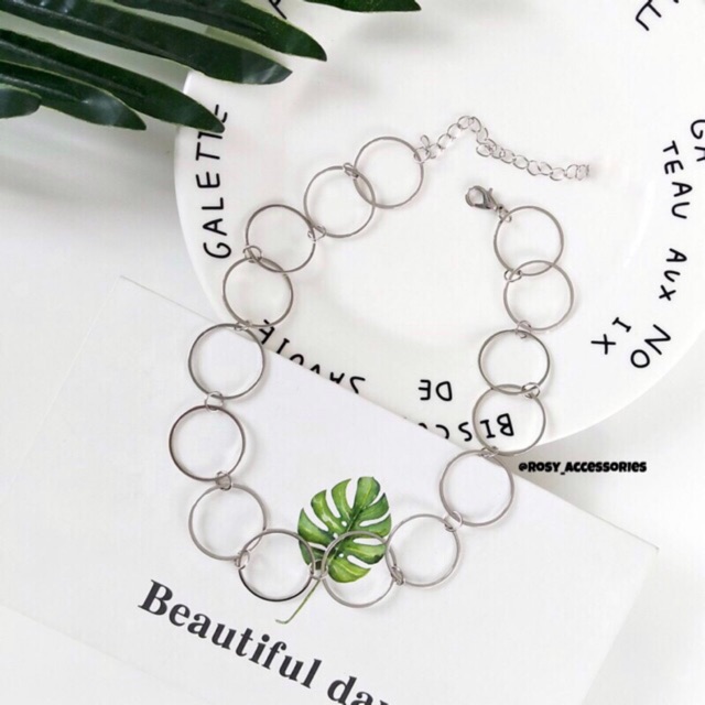 ROSY - CHOKER MẶT TRÒN MINI (ẢNH THẬT Ở CUỐI!!!) | BigBuy360 - bigbuy360.vn