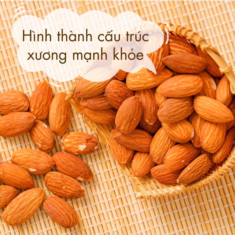 Hạnh Nhân Mỹ sấy chín nguyên vị 500gr