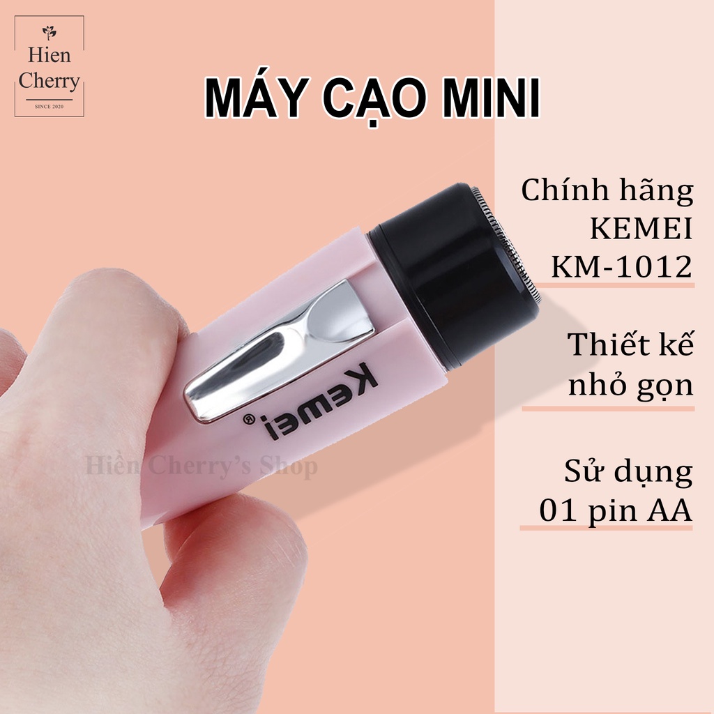 Máy cạo lông mini cho nữ, dùng pin , nhỏ gọn tiện lợi, sử dụng đa năng