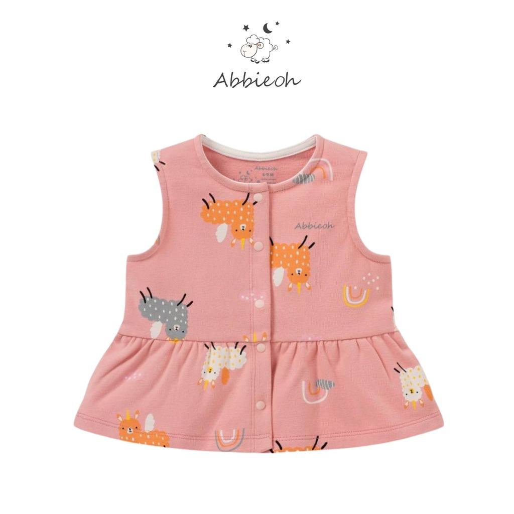 Áo gile cách điệu cho bé gái | ABBIEOH | 3M - 3Y | GL420