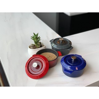 Set 2 nồi gang cao cấp woll iron casserole mini - nhập khẩu đức