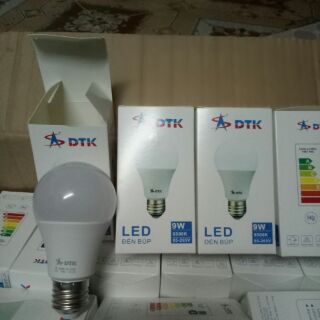 Bóng đèn búp 9w độ sáng 6500k