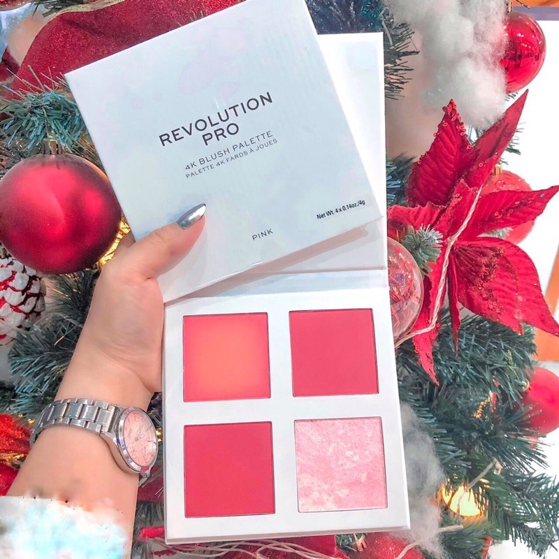 🧡 Phấn Má Hồng Revolution Pro 4k Blush Palette Peach