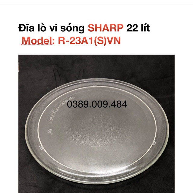 Đĩa lò vi sóng Sharp R23A1(S)VN -22 lít