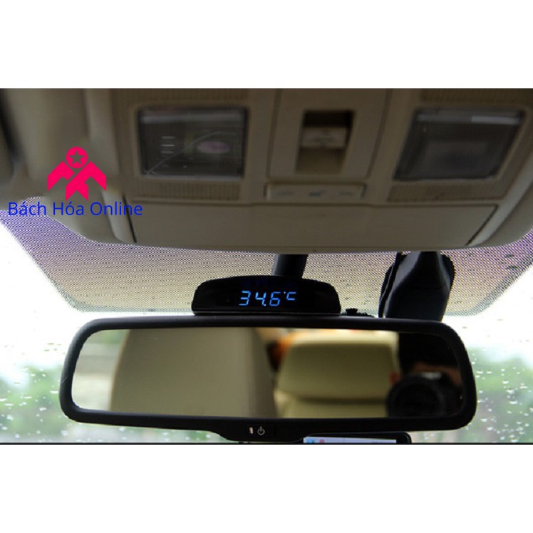 Đồng hồ điện tử mini trên ô tô DIY