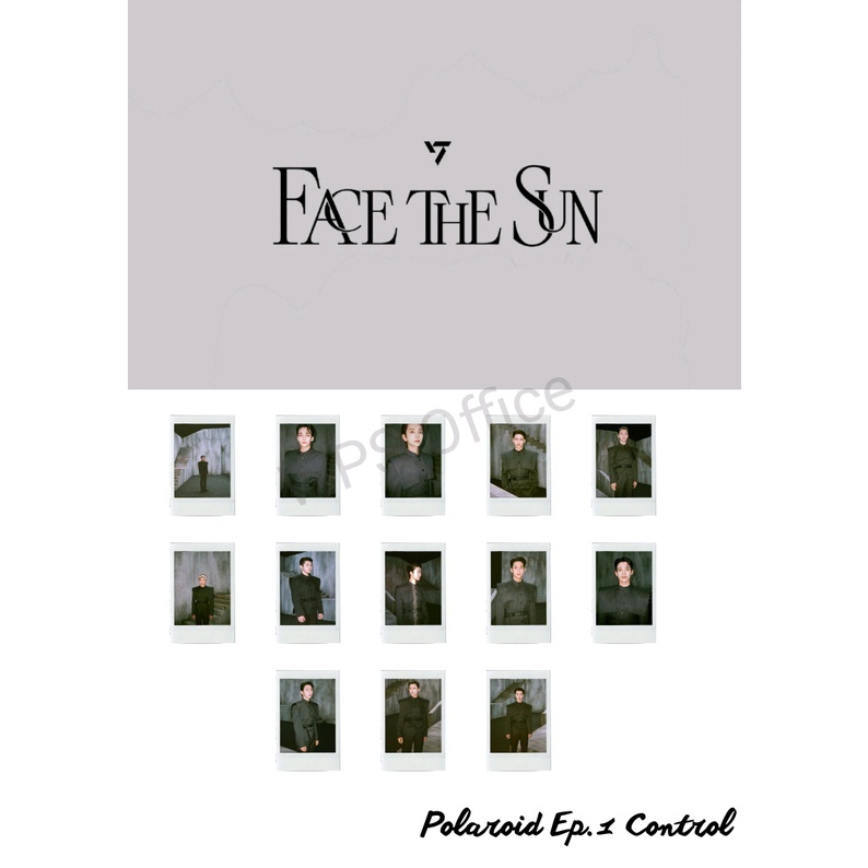 Set polaroid card của SEVENTEEN Fullalbum "Face the Sun"