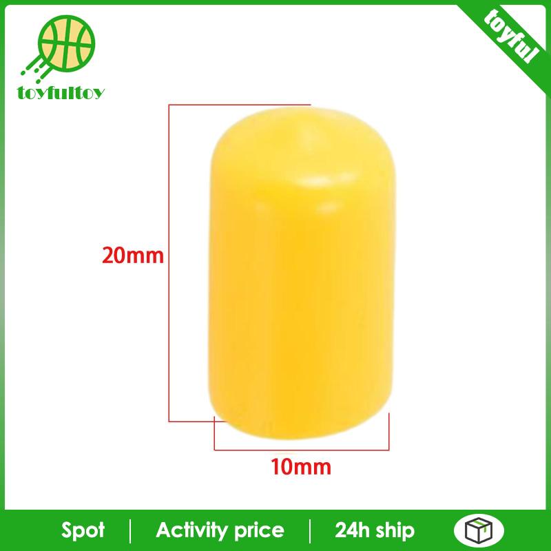 Set 10 Vỏ Bọc Bảo Vệ Đầu Cơ Bida Bằng Cao Su