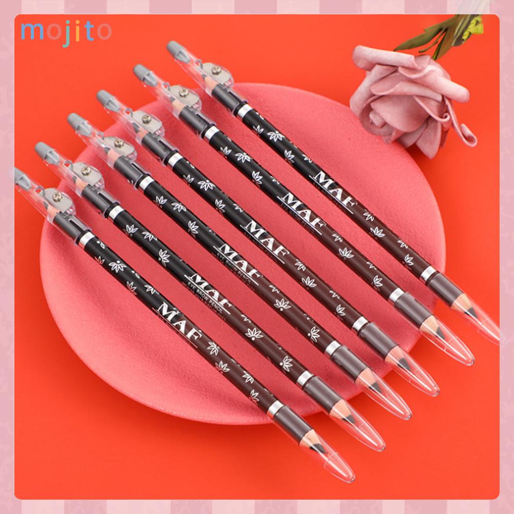 Bút kẻ lông mày MOJITO 2 màu nâu đen chống thấm nước | BigBuy360 - bigbuy360.vn