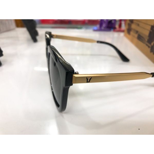 MẮT KÍNH UNISEX NAM NỮ V6035 THỜI TRANG CHÂN VÀNG SIMPLE MÀU ĐEN NGẦU MS55 | BigBuy360 - bigbuy360.vn