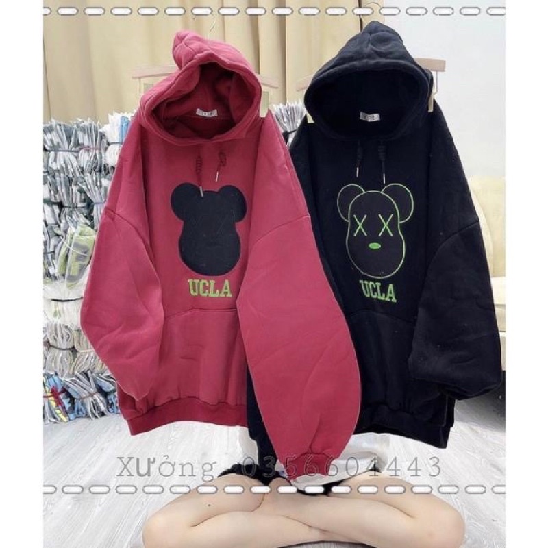 Áo Nỉ Sweater Noel Hình Gấu Form Rộng Freesize❤️Áo Nỉ Bông Giáng Sinh Nam Nữ  Mẫu Mới Hot Hit