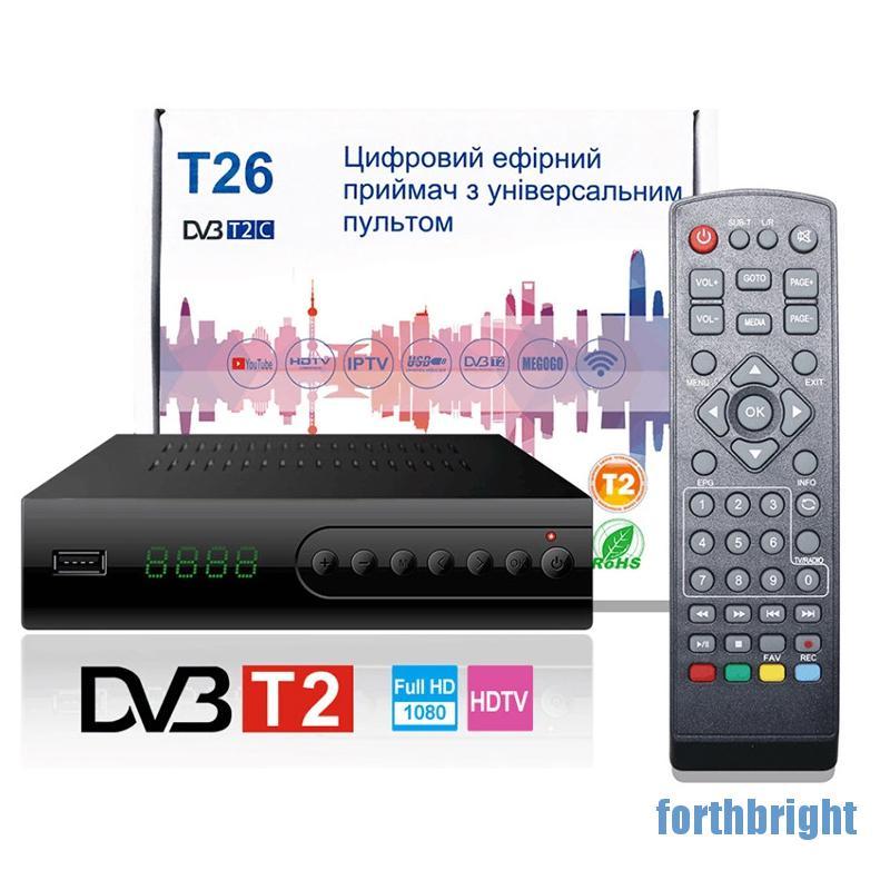 （hot*cod）DVB-C Combo TV Tuner DVB T2 Digital TV Receiver H.264 Decoder Set Top Box