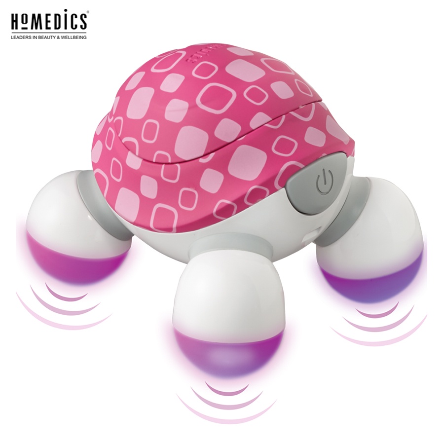 Máy Massage cầm tay Mini Turtle 3 đầu Homedics NOV-60 | Chức năng rung giúp thư giãn , loại bỏ mệt mỏi sau ngày làm việc
