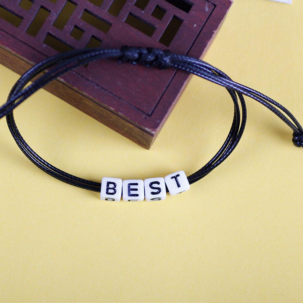 Vòng Tay Dây Bện Phối Hạt Dễ Điều Chỉnh Thời Trang Cho Nam Và Nữ