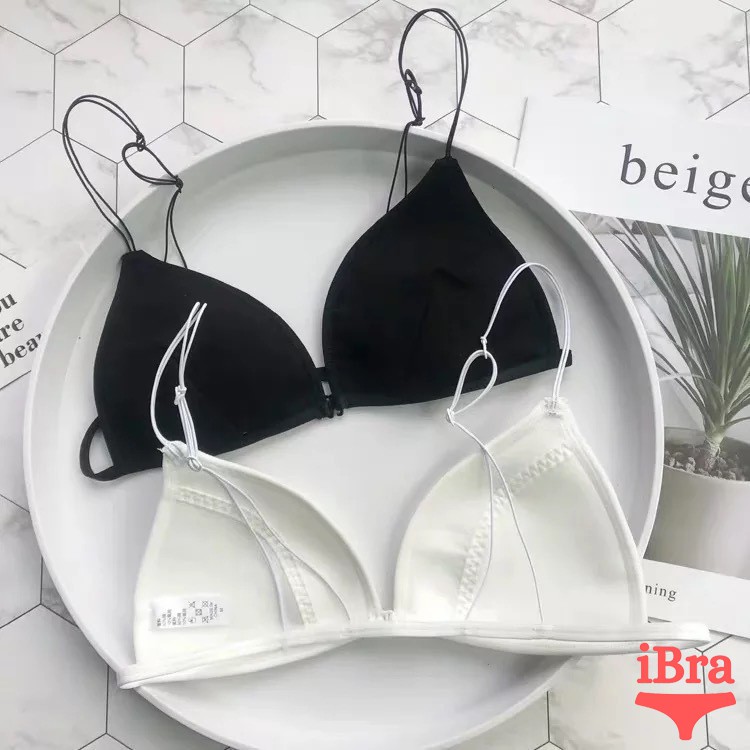 Áo Lót Bra Nữ Dây Mảnh Cài Trước Ko Gọng Đệm Mỏng Ôm Ngực Cực Đẹp BR06 | BigBuy360 - bigbuy360.vn