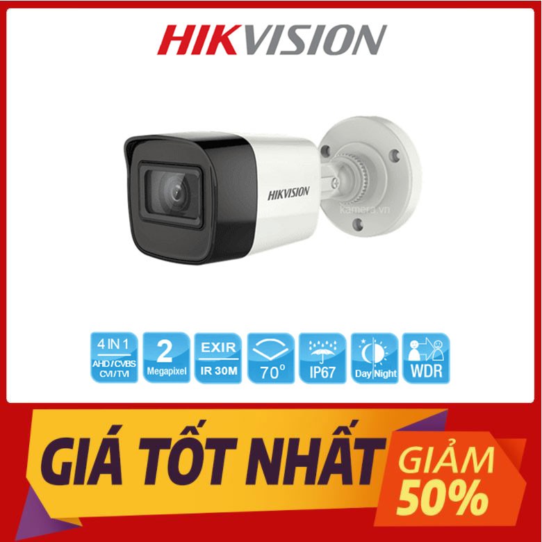 Camera HIKVISION DS-2CE16D0T-ITF giá tốt chính hãng