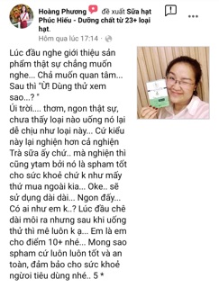 Sữa hạt Phúc Hiếu Slim & Beauty