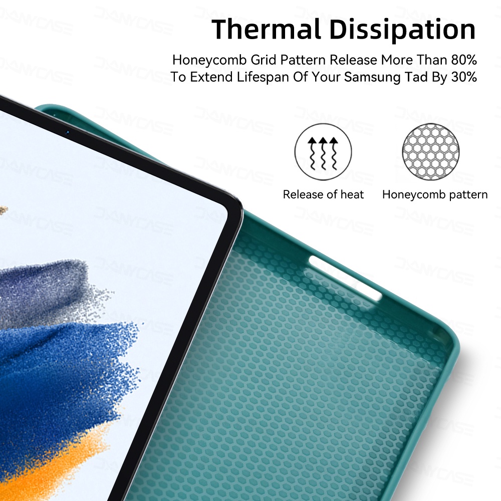 Bao Da Máy Tính Bảng Cứng Mỏng Nhẹ Cho galaxy tab s7 a 7.0 8.0 10.1 10.5 2019 t290 t295 t225 t280 x205 p200 p205 T2205