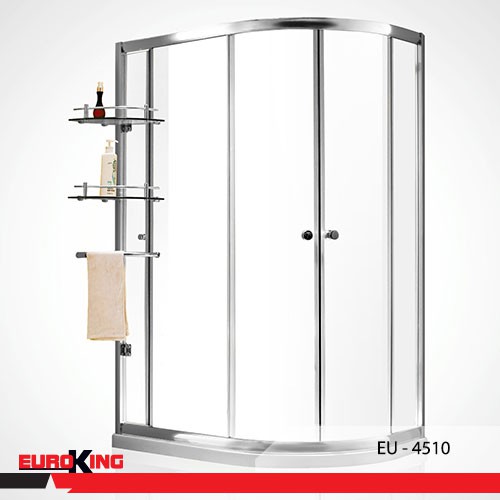 Phòng tắm vách kính Euroking EU-4510A,Kính cường lực : 8mm ,Sản phẩm không đế