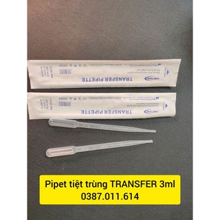 PIPET tiệt trùng TRANSFER 3 ml