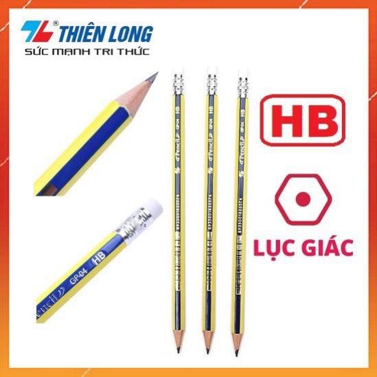 Bút chì gỗ Thiên Long HB GP-04. Ruột chì HB