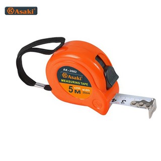 Thước cuộn thép 5m asaki ak-2682