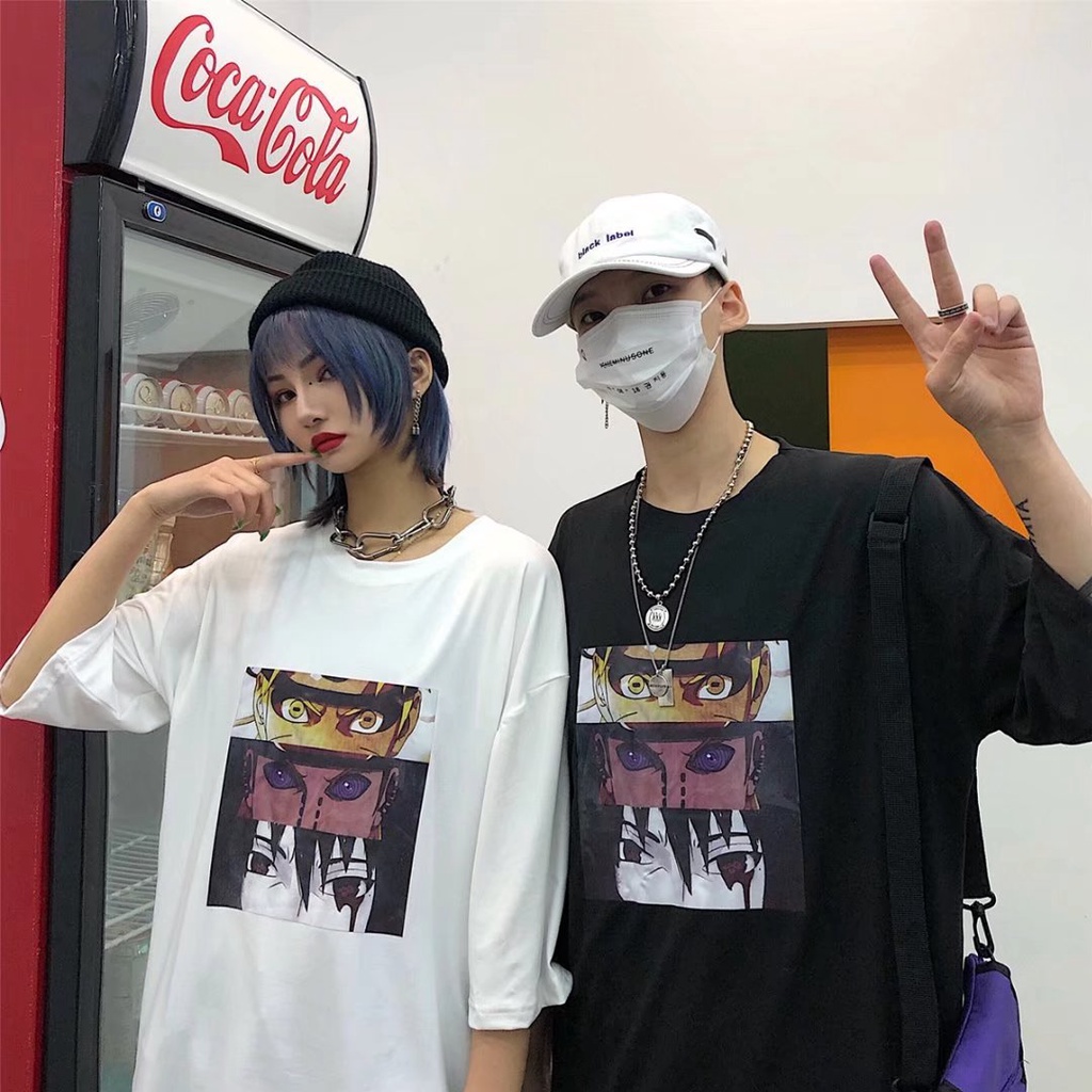 Áo Thun Tay Ngắn In Họa Tiết Hoạt Hình Thời Trang Mùa Hè Cho Nam Và Nữ Size M-8XL