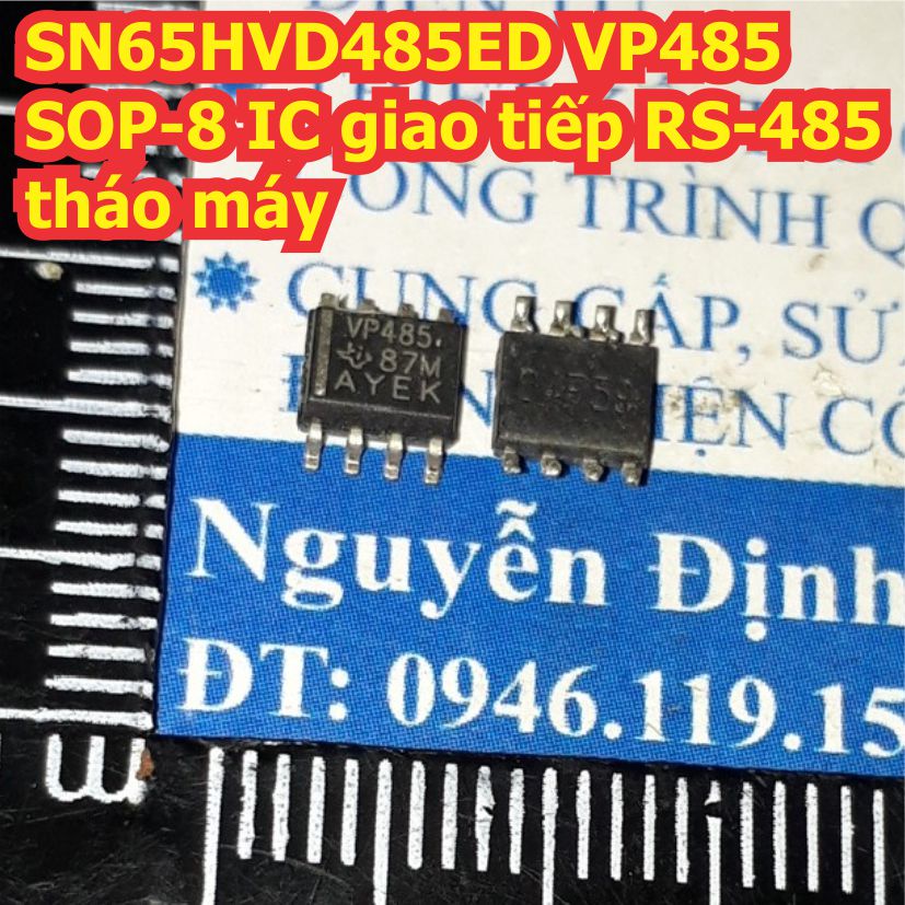 SN65HVD485ED VP485 SOP-8 IC giao tiếp RS-485, tháo máy kde8101