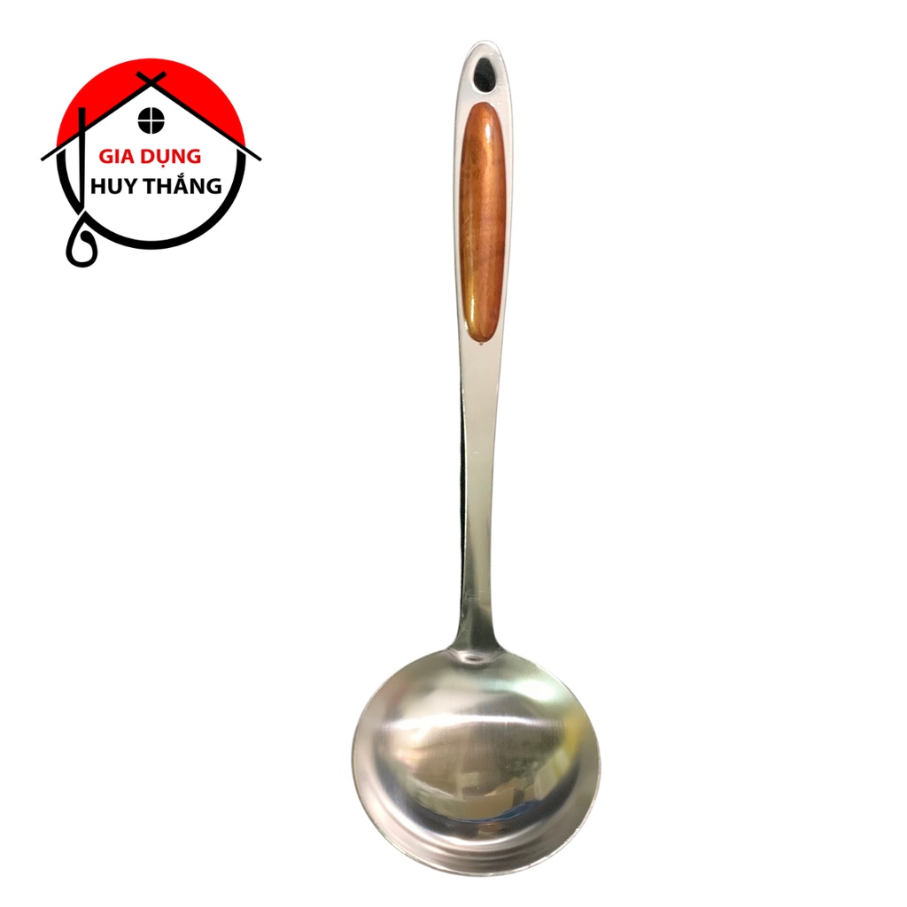 [3 Size] Muôi, Môi (Vá/Thìa) Múc Canh Inox Không Gỉ, Bền, Gương Cầu Lõm