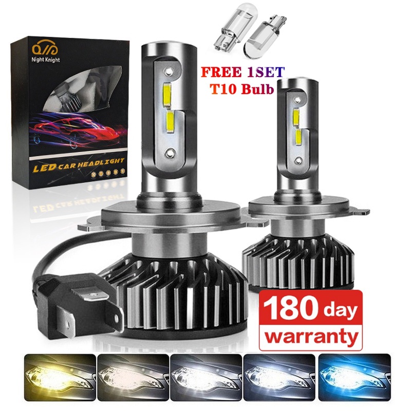 1 Cặp Bóng Đèn Pha LED H4 H7 H8 H10 9012 H11 H27 9005 HB3 9006 HB4 H1 3000K 4300K Cho Xe Hơi ​​Đèn LED Phá Sương Mù 6000K 8000K 12000LM 110W 12V Chuyên Dụng Cho Xe Hơi