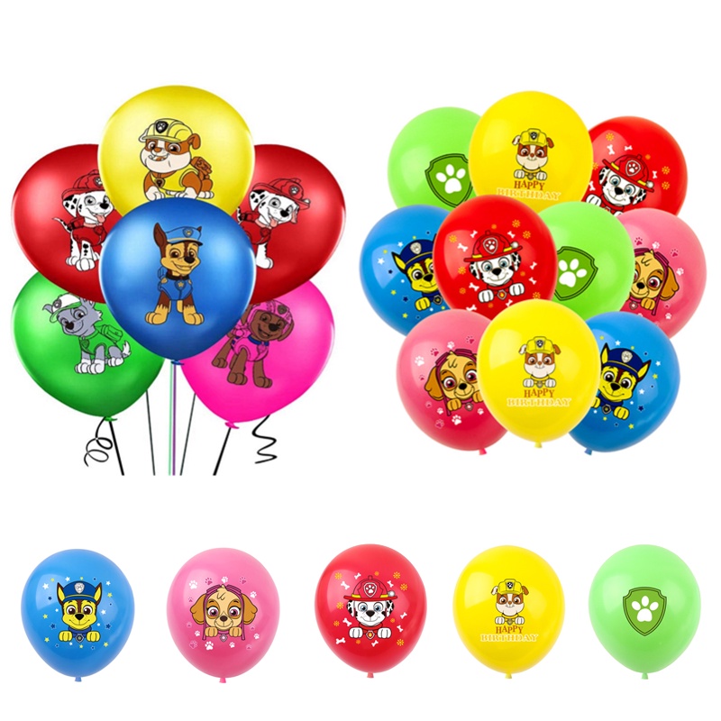 Set 10 bong bóng 12 inch trang trí tiệc sinh nhật
