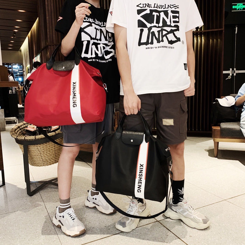 Túi Đựng Đồ Đi Tập Gym/Du Lịch/Tập Gym Trọng Lượng Nhẹ Kích Thước Lớn Phong Cách Hàn Quốc Cho Nam Và Nữ