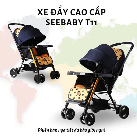 Xe Đẩy Trẻ Em Seebaby T11