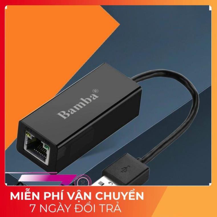 [FREESHIP] Cáp chuyển USB 2.0 ra LAN BAMBA - Cable USB 2.0 to LAN BAMBA